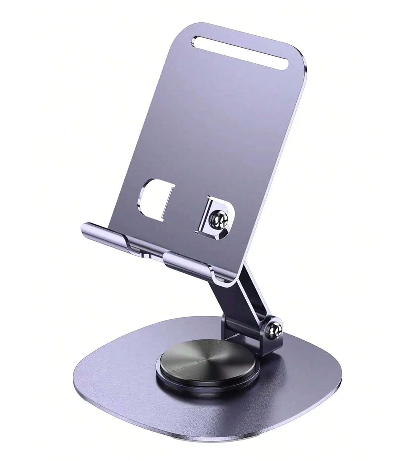 360° rotating phone stand with adjustable height