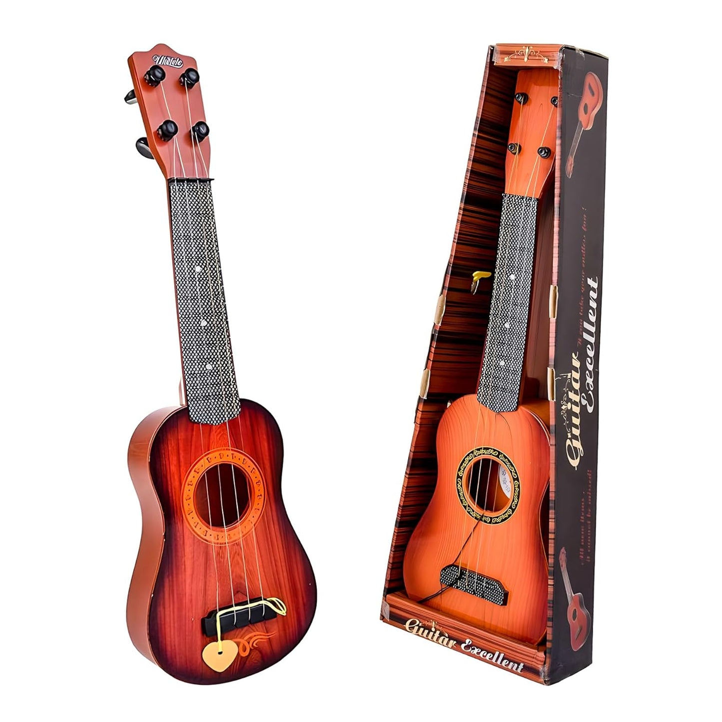Decawall 4-strings acoustic guitar toy for kids