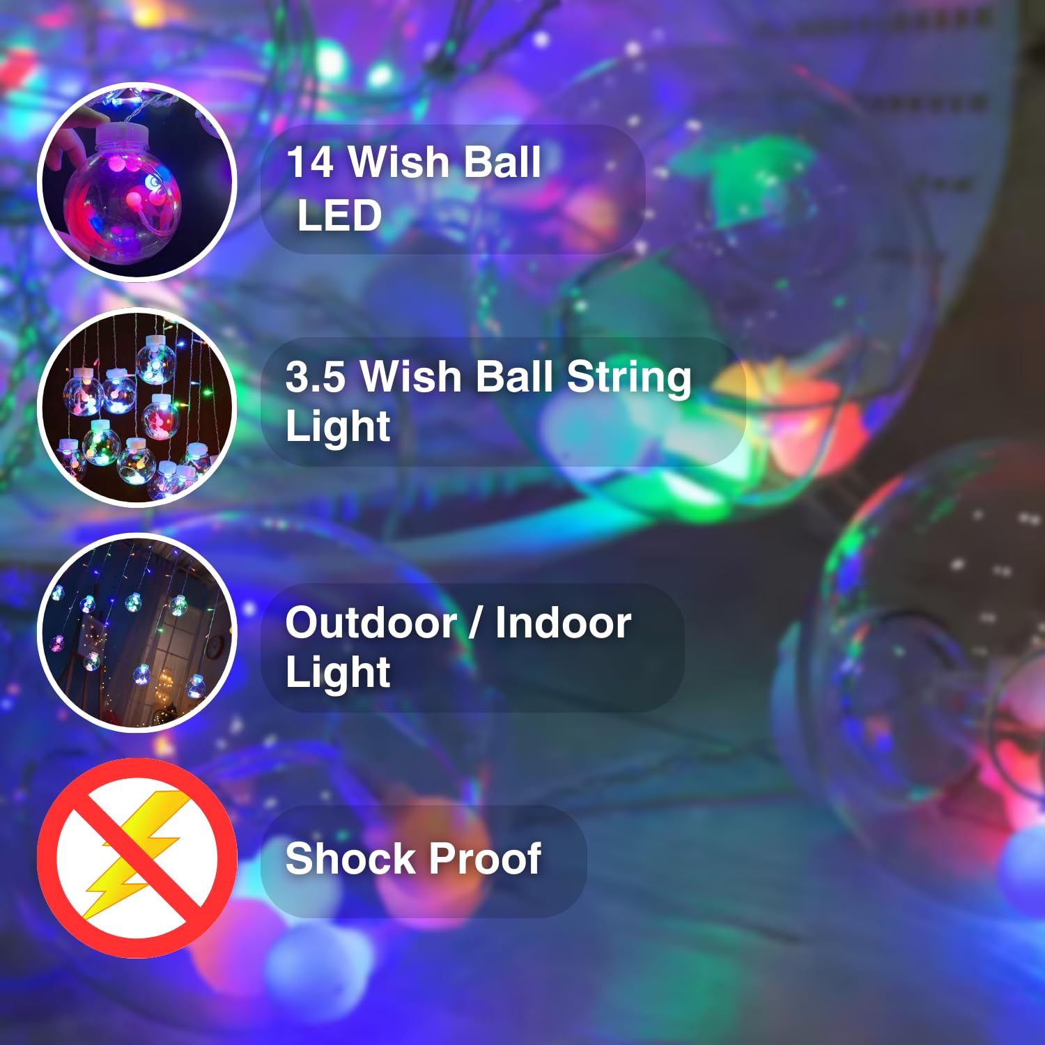 LED lights used as outdoor Diwali decoration