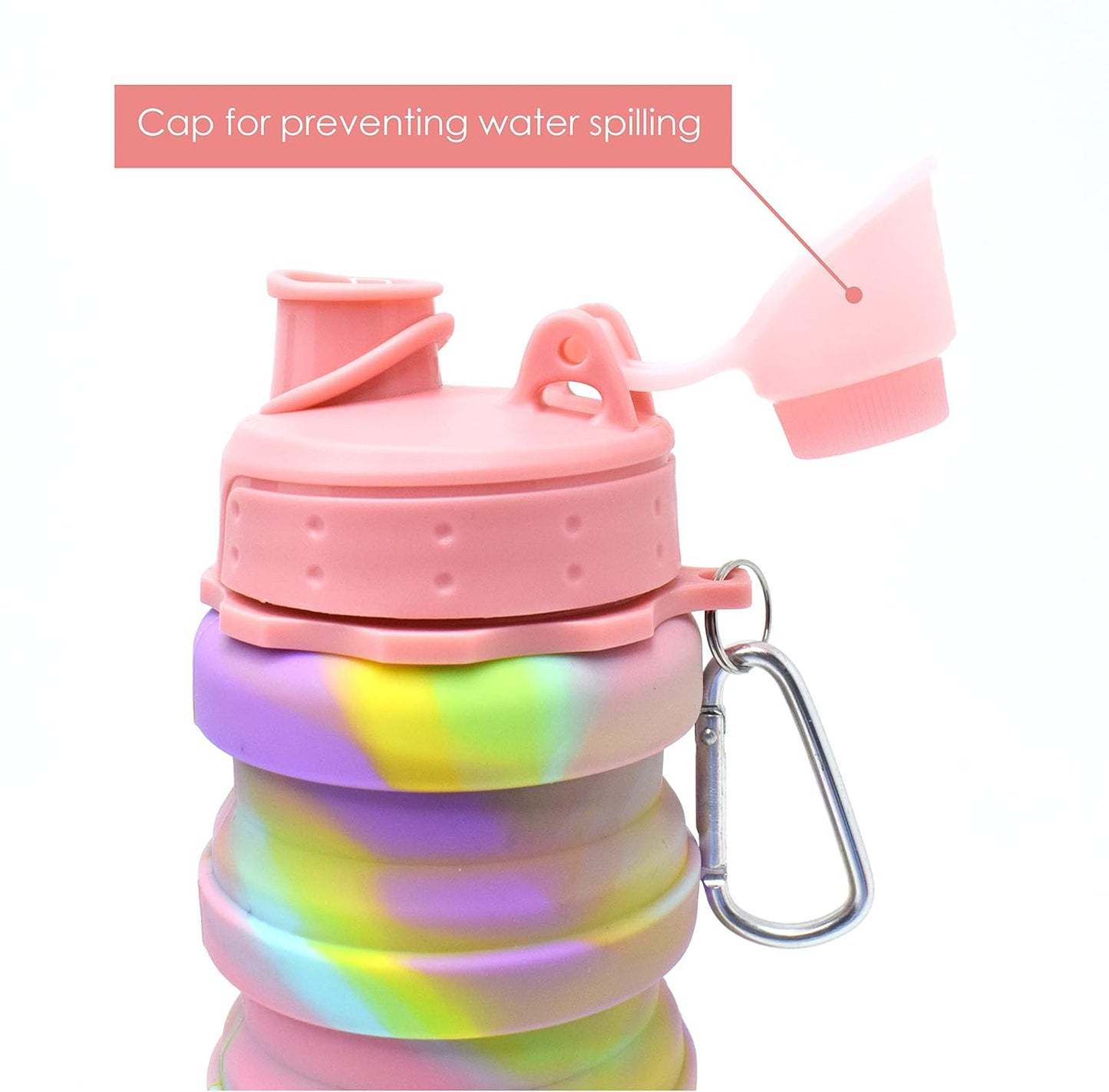 Portable & Flexible Reusable Bottle for Outdoor Use