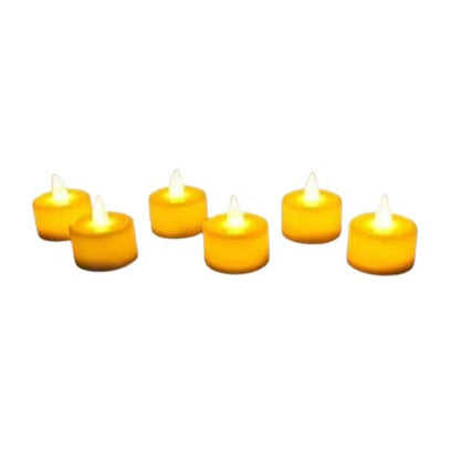 12 Pcs Candles Perfect for Home Decor, Birthday Decor (Yellow)