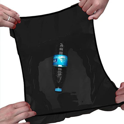 DECAWALL Waterproof Backpack Rain Cover with Reflective Strip – Adjustable, Dustproof, Foldable, Lightweight Cover for Travel, School, and Hiking Bags (35L to 65L)
