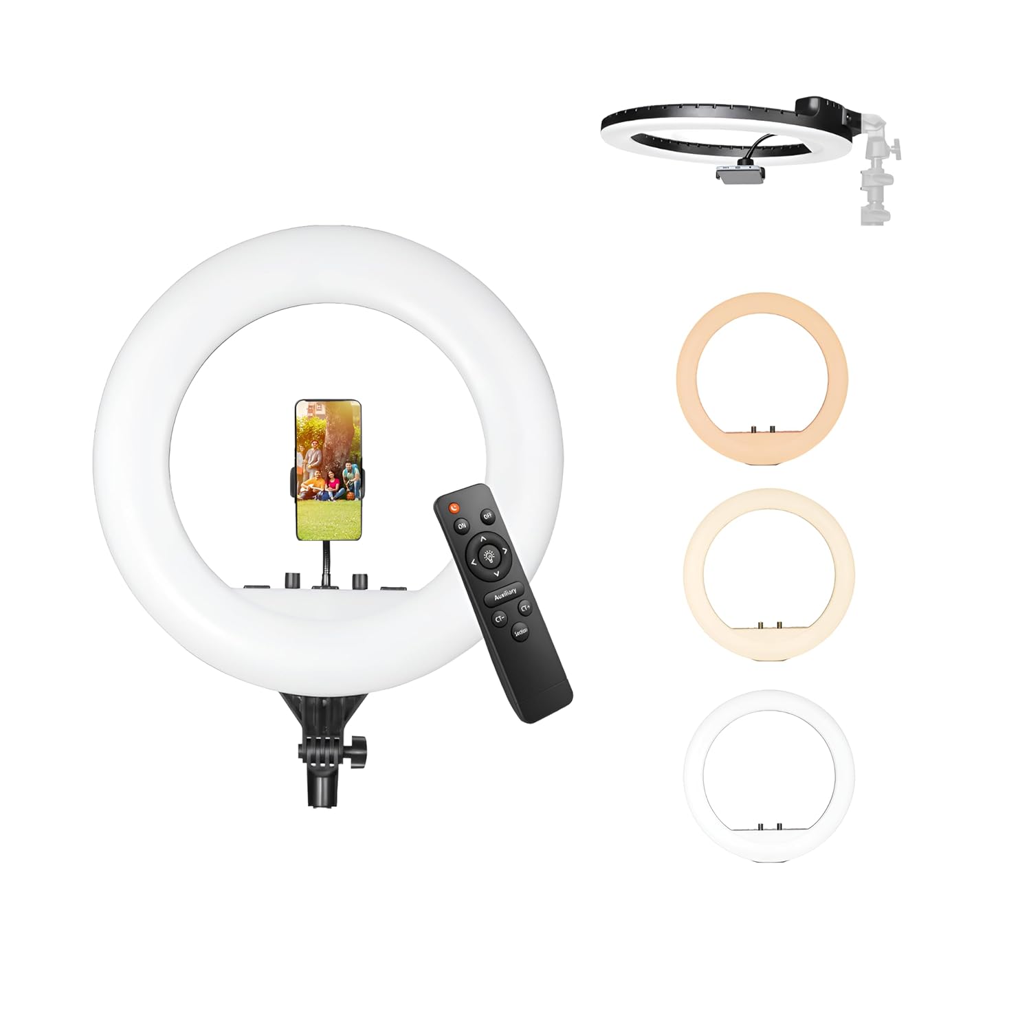  46cm 18-inch LED ring light with remote control