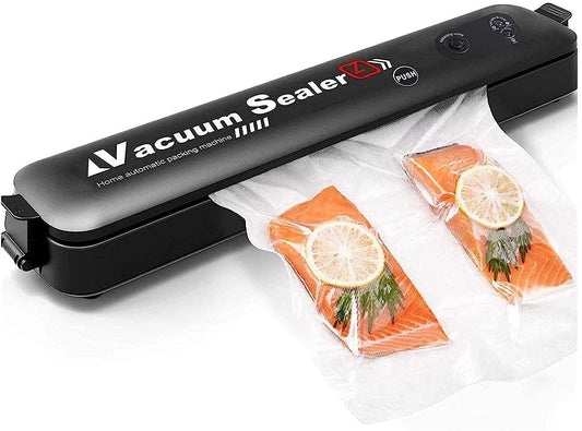 Automatic vacuum sealer machine with LED indicator