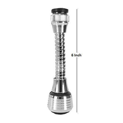 Close-up of the DECAWALL Turbo Flex 360 Faucet Sprayer head design
