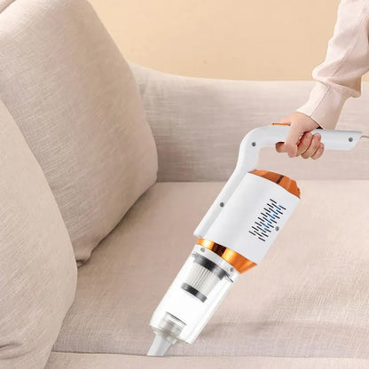 Close-up of the vacuum cleaner’s powerful nozzle and design