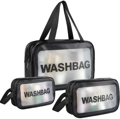 DECAWALL Washbag Set for shaving kits and grooming essentials