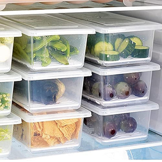 Decawall BPA-free fridge storage boxes for vegetables and fruits
