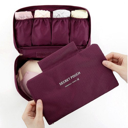 Decawall multicolour pouch suitcase case packaged for easy gifting