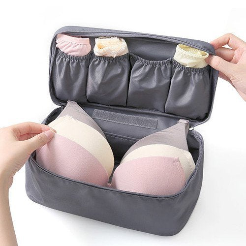 Decawall multicolour women's pouch suitcase case for underwear, compact and durable design