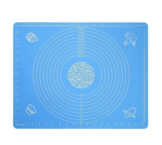 Decawall silicone baking mat for chapati rolling, dough kneading, and fondant work