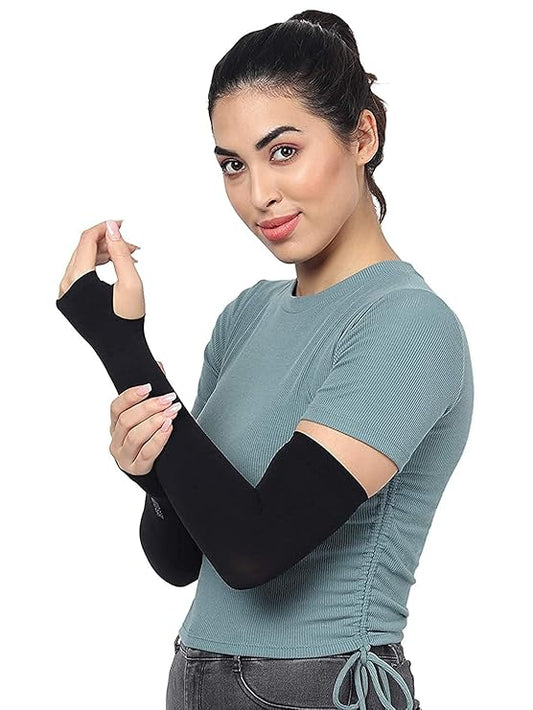  Decawall sunblock protection arm sleeves with thumbhole (pack of 2)