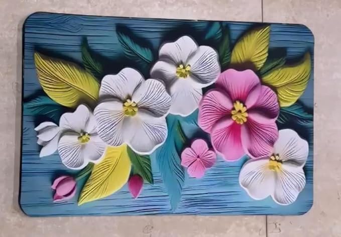 Doormat adding elegance to a bedroom entrance