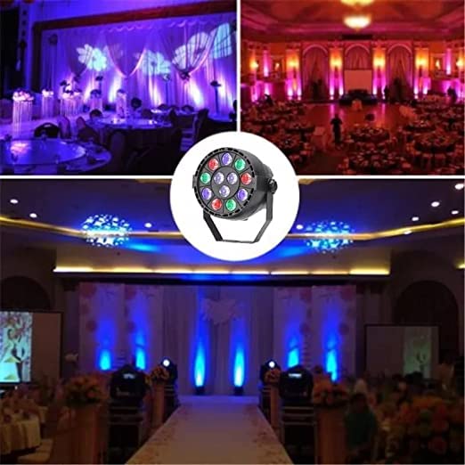 PAR light showing LED arrangement and build quality