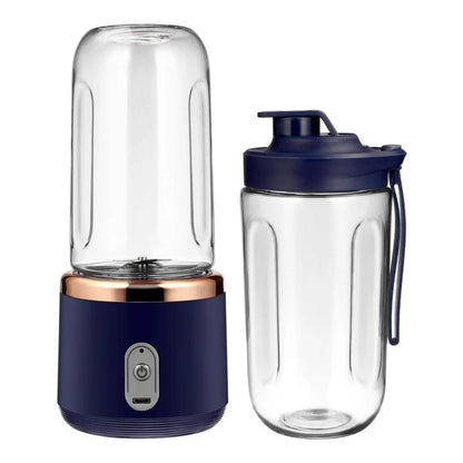 Portable juicer blender with dual 400ml jars