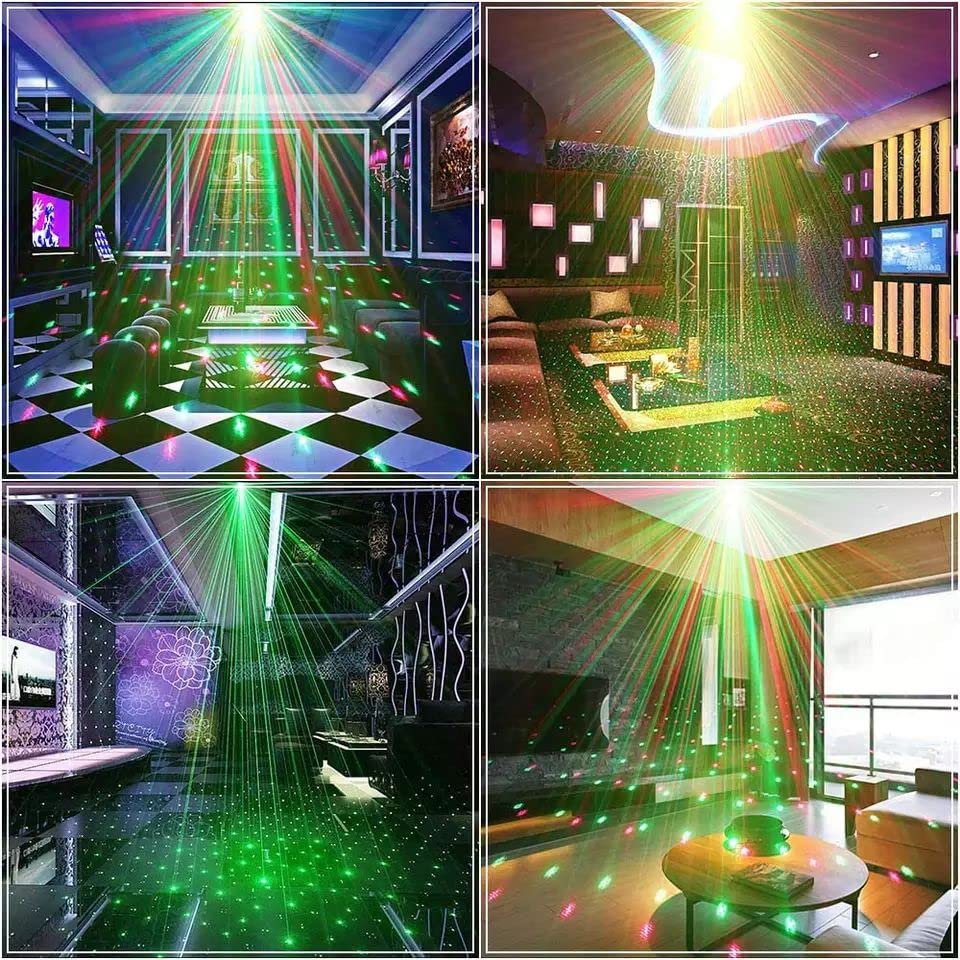 Portable mini laser stage light for weddings and Diwali decorations
