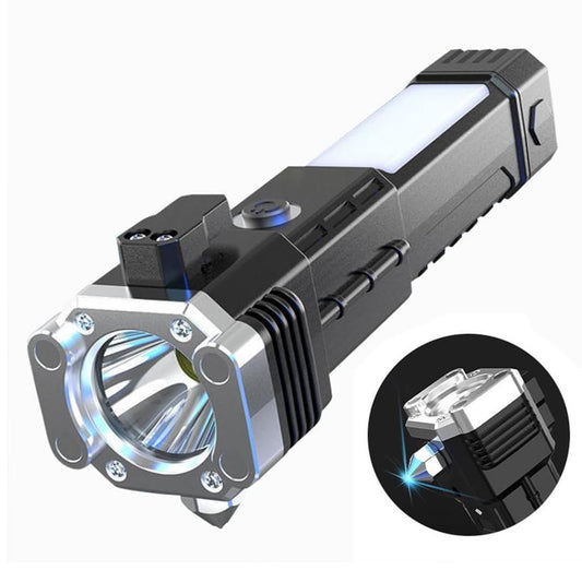 Rechargeable LED Torch Light with Long Beam Range