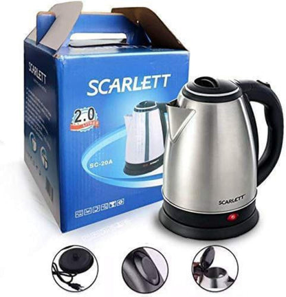 Scarlett stainless steel electric kettle for boiling water