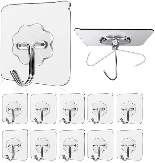  Self-adhesive wall hanging hooks for home use