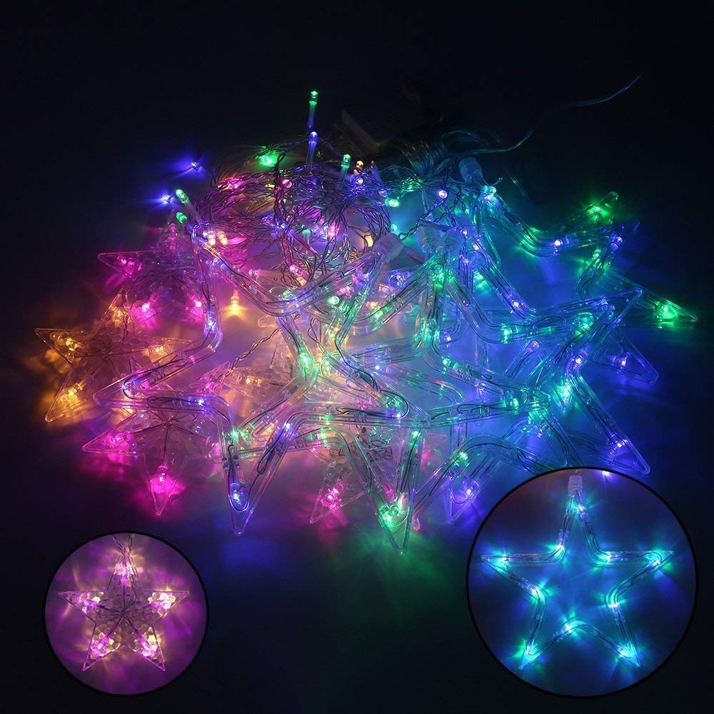 String lights used for festive or home decoration