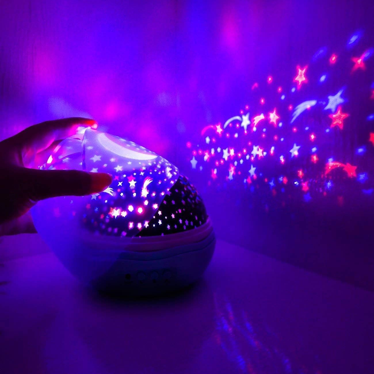 USB-powered star master projector lamp for home and bedroom