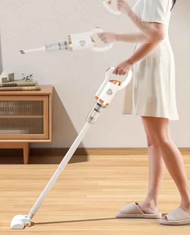 Vacuum cleaner cleaning car seats, floors, and countertops