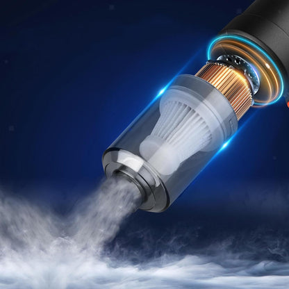 Wireless car vacuum cleaner for wet and dry debris removal