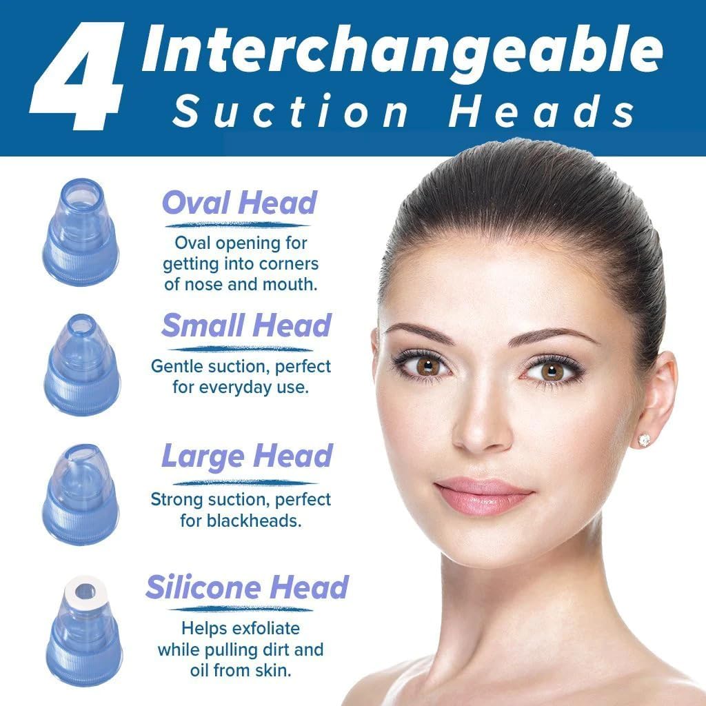 ool in use on the face for acne or pore cleaning